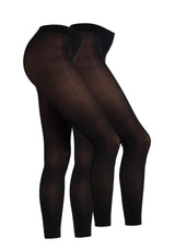 Leggings 3D Premium 60 DEN 2er Pack - Strumpfhosen & Leggings - camano - ONSKINERY - den:60, fine, Lieferfrist: 3-5 Werktage, Lieferzeit: 3-5 Werktage, muster:Uni, new, optik:3D-Stricktechnologie, optik:matt, pack:2er Pack, strumpfhose, trageanlass:Casual/Everyday, trageanlass:Elegant, transparenz:Semi-Transparent, Women