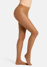 Feinstrumpfhose 3D Premium Natural Matt 20 DEN 2er Pack