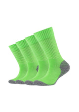 Kinder Pro-Tex Funktion Sportsocken, Bund ohne Gummidruck, 4er Pack