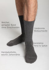 Socken Comfort Plus Diabetiker 4er Pack