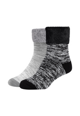 Damen Socken warm & cozy Mouline 2er Pack