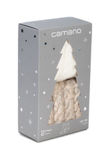 Socken mit Zopfmuster warm & cozy in Geschenkbox 2er Pack