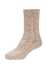 Socken mit Zopfmuster warm & cozy in Geschenkbox 2er Pack
