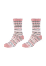 Socken Cosy Double Layer Winter 2er Pack