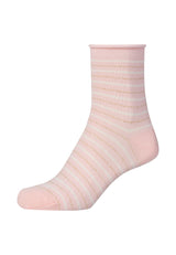 Damen Socken ca-soft Lurex striped 4er Pack