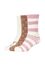 Damen Socken warm & cozy 3er Pack