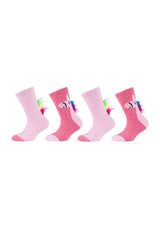 Kinder Socken warm & cozy 4er Pack