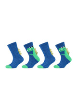Kinder Socken warm & cozy 4er Pack