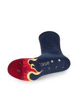 Kinder Socken ca-soft Stopper stripes 4er Pack
