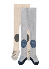 Baby Krabbelstrumpfhose ca-soft mit Bio-Baumwolle 2er Pack