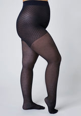 Damen Feinstrumpfhose fine curvy Dots 40 DEN 1er Pack