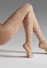 Damen Feinstrumpfhose animal print 20 DEN 2er Pack