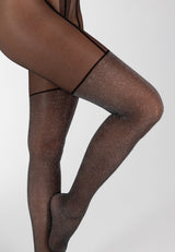 Damen Feinstrumpfhose fine fashion overknee 40 DEN 1er Pack