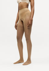 Damen Feinstrumpfhose fine seductive crotchless overknee 20 DEN 1er Pack