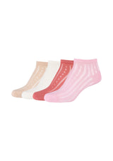 Damen Sneakersocken ca-soft 4er Pack