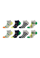 Kinder Sneakersocken ca-soft 8er Pack