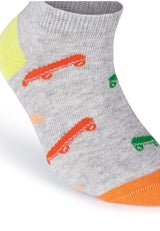 Kinder Sneakersocken ca-soft motiv 8er Pack