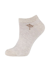 Damen Sneakersocken for your daily glam 4er Pack
