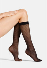 Damen Kniestrümpfe fine fashion 3er Pack