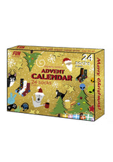 Socken aus Bio-Baumwolle Adventskalender 12er Pack