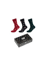 Unisex Sockenbox motifs 3er Pack