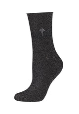 Damen Socken viscose lurex 2er Pack