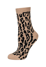 Damen Socken OCS jacquard leo 2er Pack