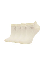 Damen Sneakersocken for your daily glam 4er Pack