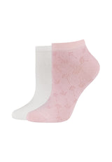 Damen Sneakersocken for your daily glam 2er Pack
