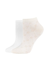 Damen Sneakersocken for your daily glam 2er Pack