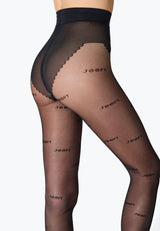 Damen Strumpfhose iconic logo 20 DEN 1er Pack