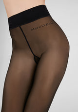 Damen Thermo-Strumpfhose sheer opaque 1er Pack