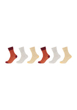 Socken Essentials mit Bio-Baumwolle gemustert 6er Pack