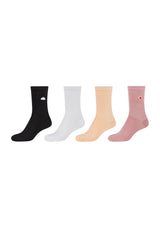 Socken silky touch rib 4er Pack