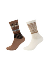 Socken warm & cozy sustainable Norwegain 2er Pack