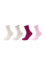 Unisex Socken warm & cozy 4er Pack