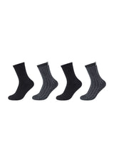 Unisex Socken warm & cozy 4er Pack