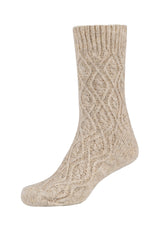 Damen Socken warm & cozy mit Geschenkschleife 4er Pack