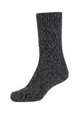Damen Socken warm & cozy mit Geschenkschleife 4er Pack