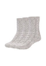 Damen Socken warm & cozy 3er Pack