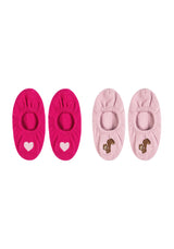 Kinder hygge motif Hausschuh 2er Pack