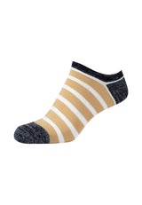 Damen Sneakersocken silky touch Striped Lurex 4er Pack