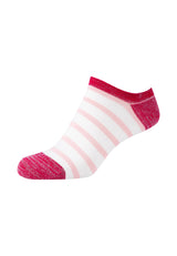 Damen Sneakersocken silky touch Striped Lurex 4er Pack