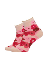 Damen Socken comfort transparent 2er Pack