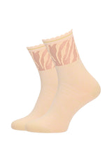 Damen Socken comfort zebra 2er Pack