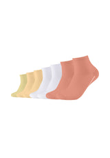 Kurzsocken ca-soft Bio-Baumwolle 7er Pack