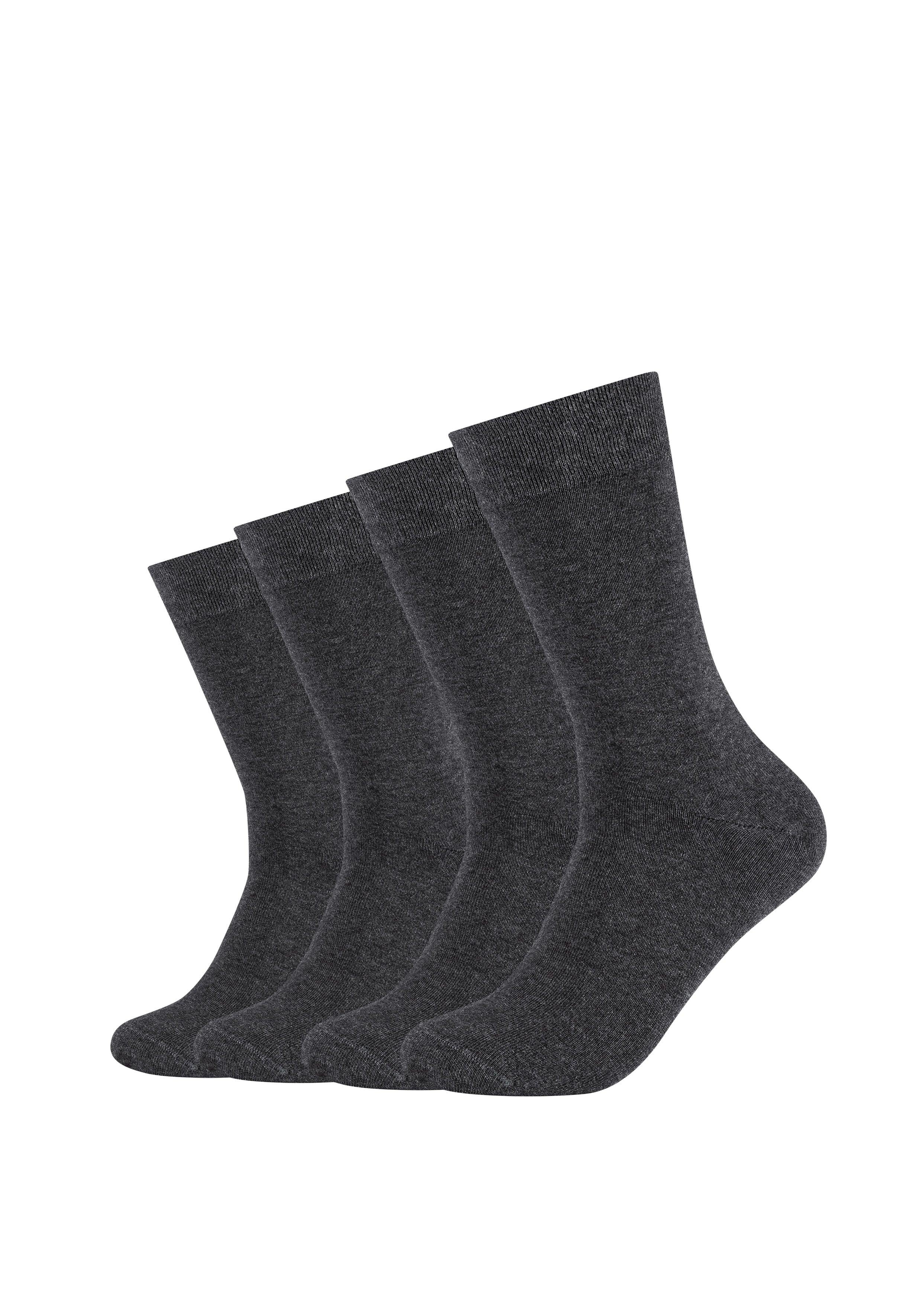 Camano Calzini Unisex Cotone Biologico – 12 Paia, Sneaker, Colori Vari (Nero, Grigio, Blu, Bianco) – Taglie 35-38, 39-42, 43-46