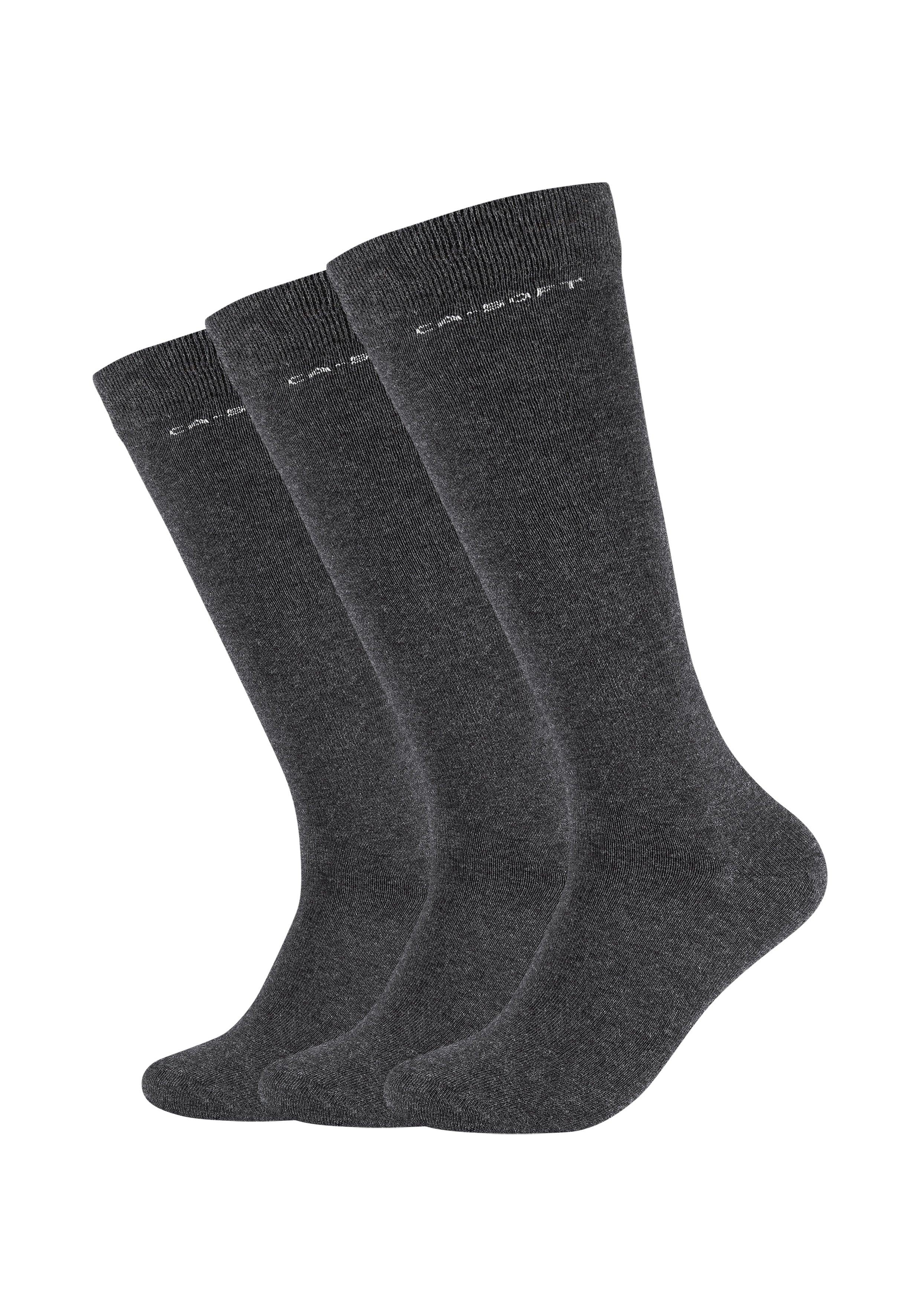 Camano Unisex Socken 3er Pack – Baumwolle Mix, Weicher Bund, Größen 35-49, Für Frauen & Männer