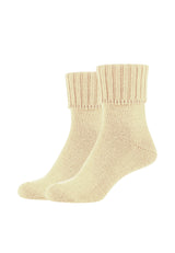 Kuschelsocken mit Wollanteil für Damen 2er Pack