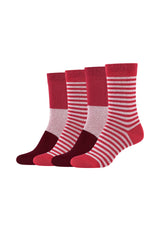 Socken ca-soft stripes 4er Pack